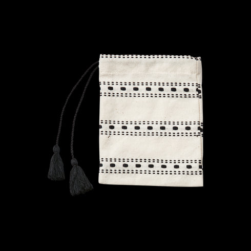 Affari of Sweden GUSTAV Sack S natur, schwarz, 18x14cm