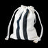 Affari of Sweden LINNEA Sack, Geschenkbeutel S offwhite, blau, 29x22cm