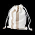 Affari of Sweden LINNEA Sack, Geschenkbeutel S offwhite, grau, 29x22cm