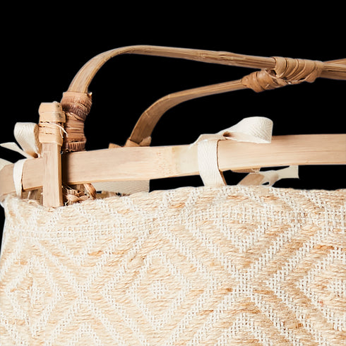 Affari of Sweden OMARR textiler Lampenüberzug Boho S natur