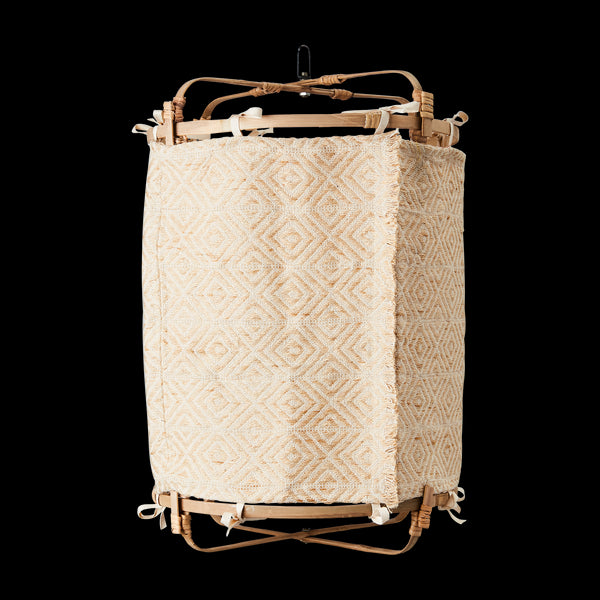 Affari of Sweden OMARR textiler Lampenüberzug Boho S natur