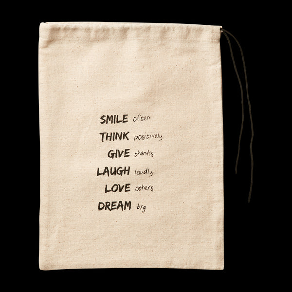 PRESENT Geschenkbeutel L Beige