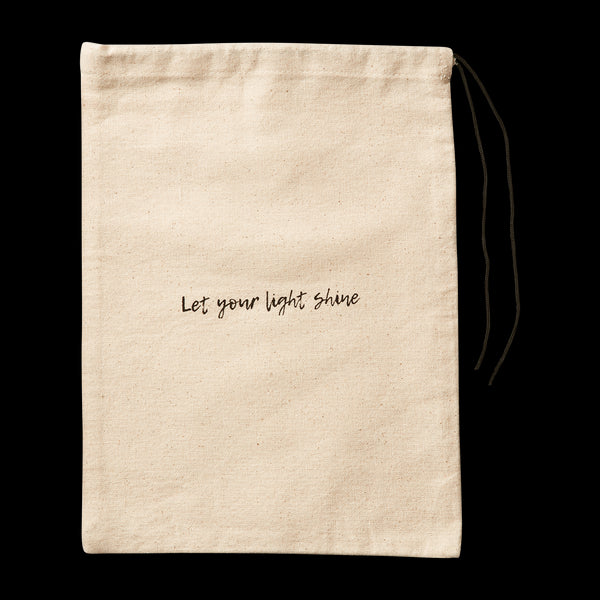 Affari of Sweden PRESENT Geschenkbeutel L Beige, 22x29cm