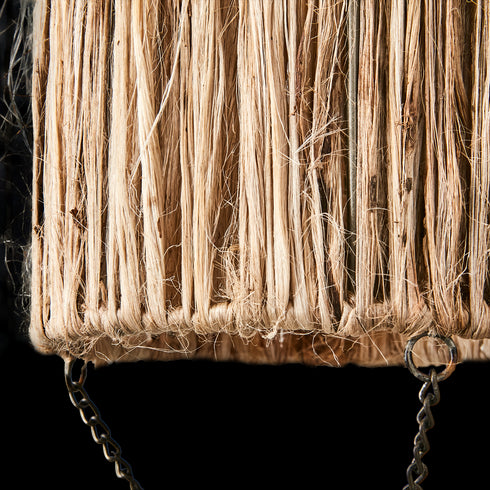 Affari of Sweden Boho Lampenschirm natur, 20x82cm