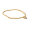 Edles Metallarmband, mattgold