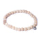 Edles Perlenarmband Naturstein, beige