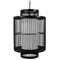 Hängelampe, Deckenlampe, Pendellampe Bambus, schwarz, ASIA