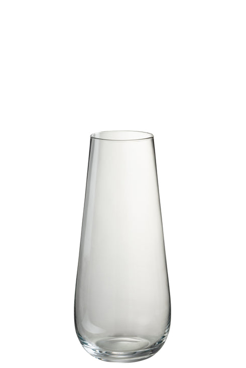 Deko Vase Stockholm, Tischvase transparent, mittel 19,5 x 19,5 x 40 cm