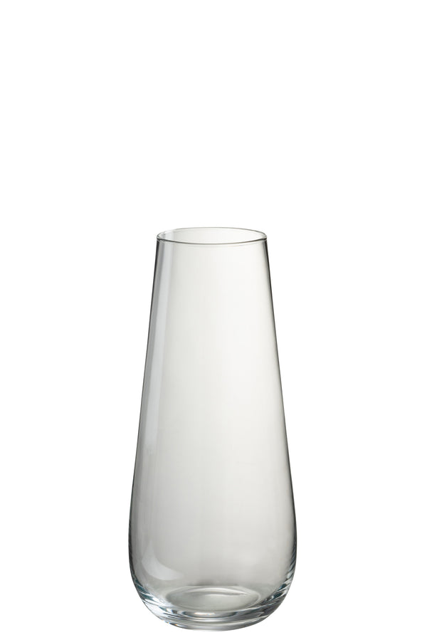 Deko Vase Stockholm, Tischvase transparent, mittel 19,5 x 19,5 x 40 cm