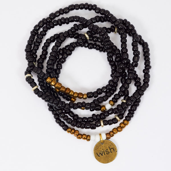 Armband Wish, schwarz, 4Life
