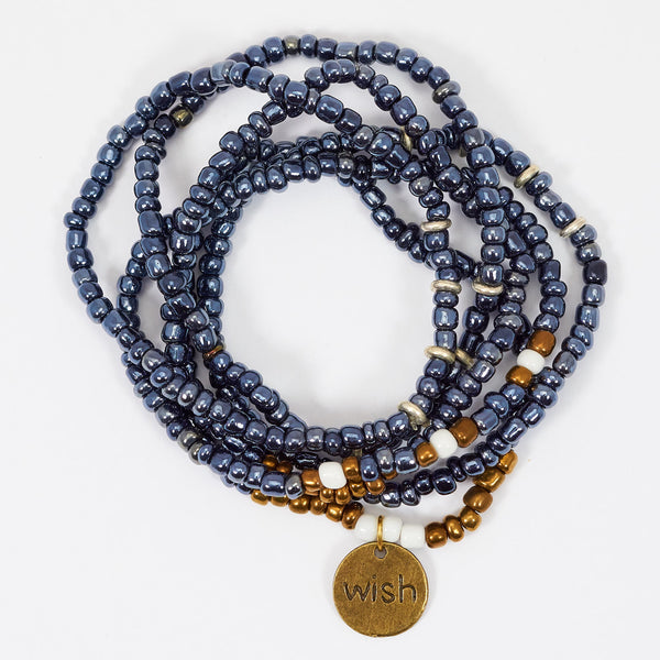 Armband Wish, blue, 4Life