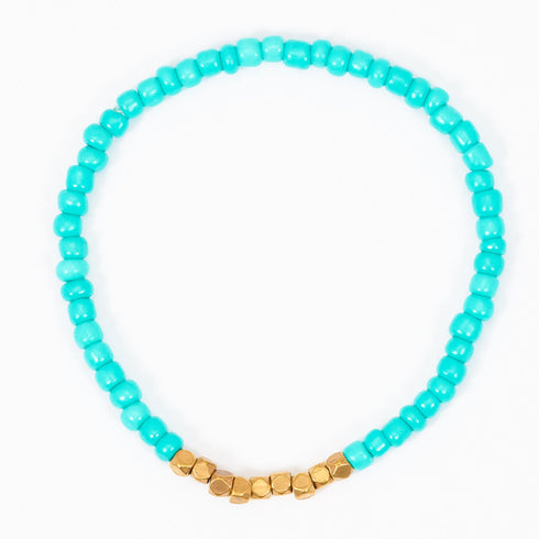 Festival Sommer-Armband Kupfer, türkis 4Life