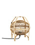 Boho Tischlampe Rattan