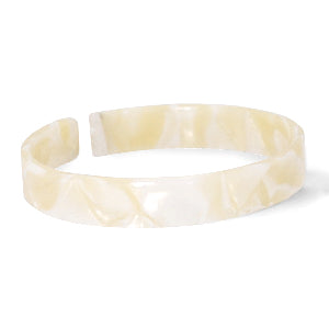 Armband Resin, flexibel, cream beige