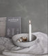Storefactory Lidatorp, Kerzenhalter L, Dekoschale hellgrau, D:21cm