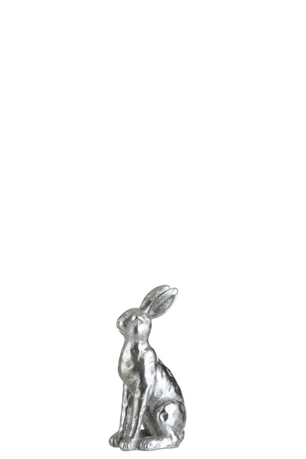 Osterhase silber