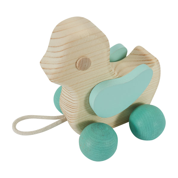 Nachziehtier Ente türkis, Spielzeug, ab 12 Monaten