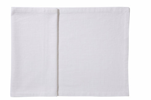 Leinen Tischläufer clean living, 40x140cm, weiß