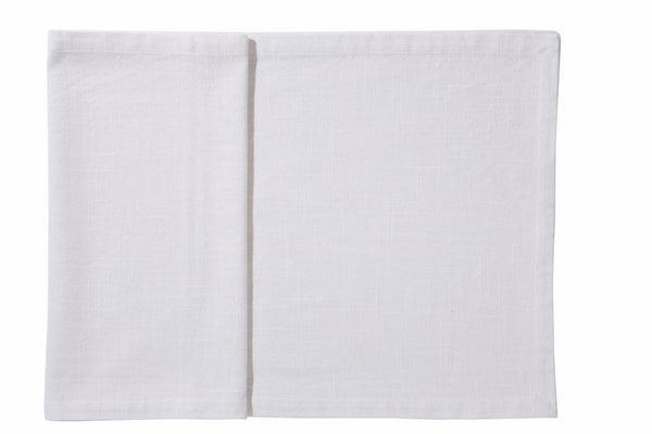 Leinen Tischläufer clean living, 40x140cm, weiß