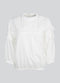 Summum Bluse langarm, mit Häkelspitze und Stehkragen, offwhite