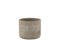 Blumentopf, Dekotopf Scandi, ENJOY, grau-weiß D16 H13cm