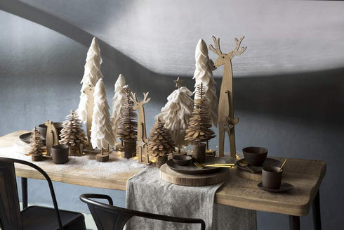 Pomax Dekofigur Holz, Weihnachtselch Rudolf