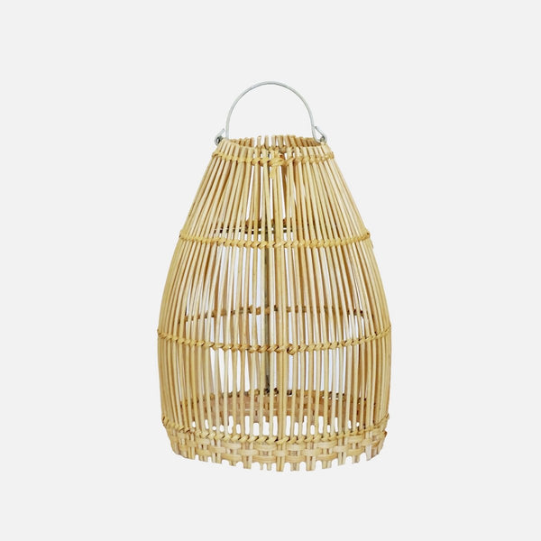 Boho Lampenschirm Rattan, natur