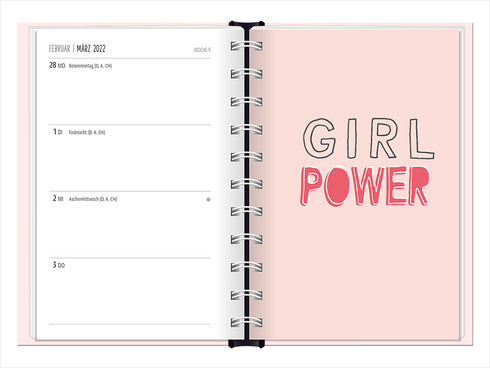Terminplaner 2022, Taschenkalender Grafik Werkstatt, der beste Tag