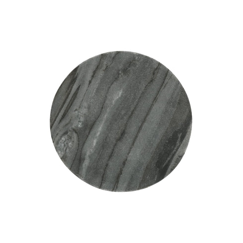 Pomax Marmoteller, Dekoteller, D:15cm grau