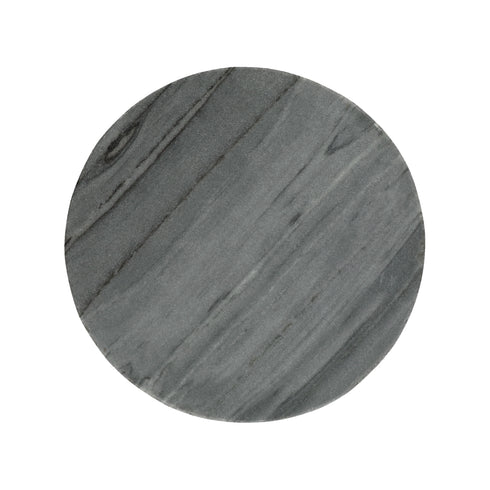Pomax Marmoteller, Dekoteller, D:20cm grau