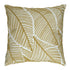 Pomax Boho Kissen Leaf, Dekokissen Blatt, offwhite-ocker