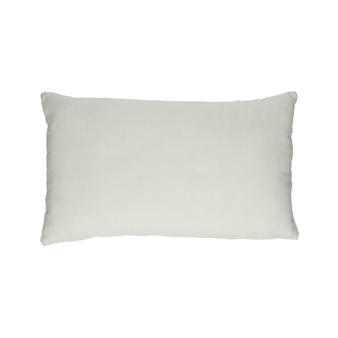 Pomax Boho Kissen Leaf, Dekokissen Blatt, offwhite-grün, 30x50cm