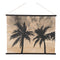 Retro Wandbild, Wall Panel Palms, Wandbehang Palmen, Paper Art Vintage Touch, 117x93cm