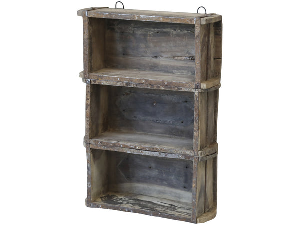 Vintage Regal aus Backsteinsformen, Brick Regal Shabby Chic
