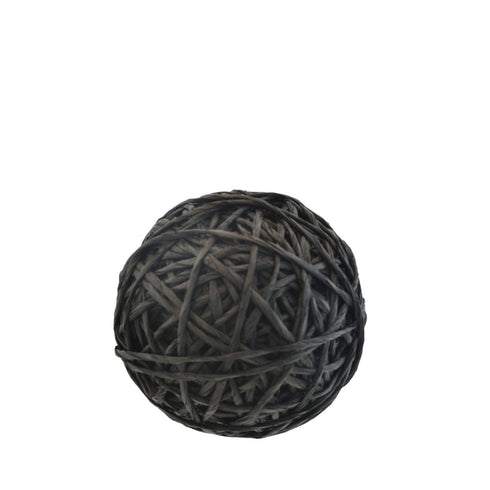 Storefactory Dekoknäul, Papierschnur zum Verpacken, schwarz, ca. 50m