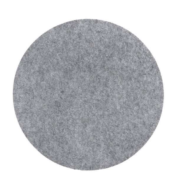 Storefactory Filzuntersetzer rund, Platzset Skandi grau, Tischset D:40cm