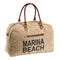 Reisetasche, Weekender, Shopper "Marina Beach", beige/braun