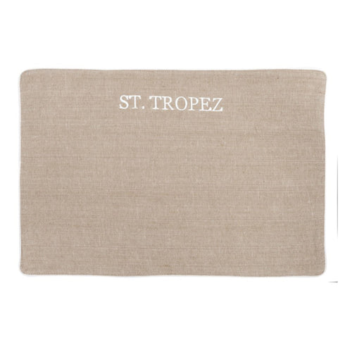 J-Line Tischset, St. Tropez, beige 45x35cm