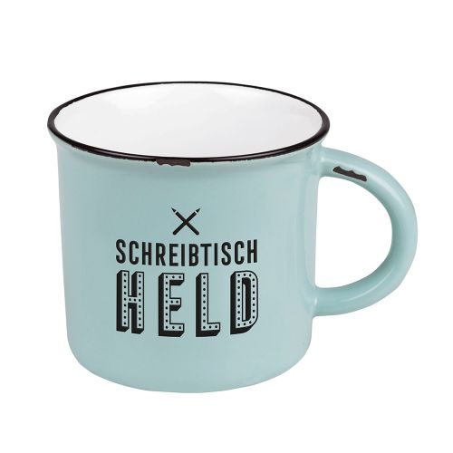Kaffeebecher, Tasse, Vintage, Grafik Werkstatt, Schreibtischheld