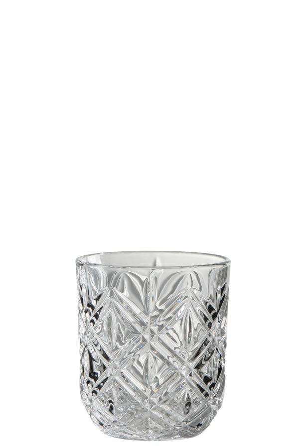 Trinkglas, Wasserglas Luxury 8,2x8,2x9.5cm