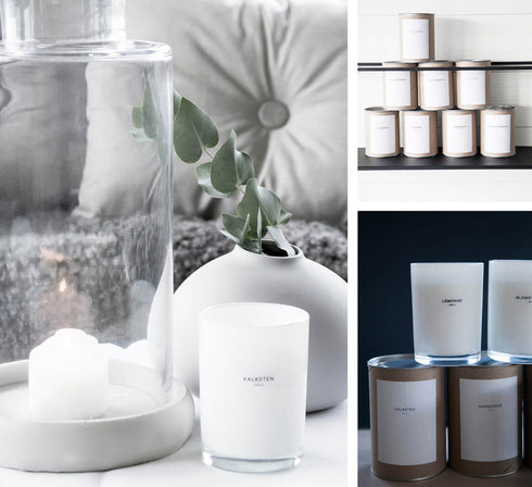 Storefactory Kalksten Duftkerze Sojawachs, ätherisches Öl, 60g