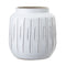 Bloomingville Terrakotta Vase, weiß