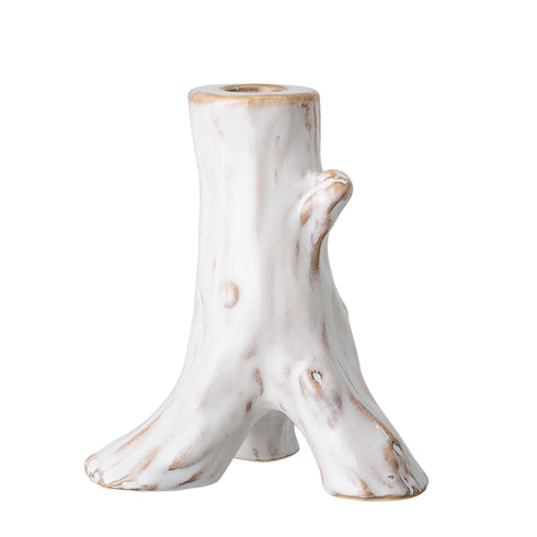 Bloomingville Kerzenständer Ast, weiß