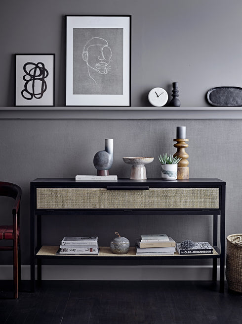 Bloomingville Kerzenständer Skandi, schwarz