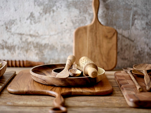 Bloomingville Schneidebrett, Holzbrett Frischgrät, Servierbrett Mangoholz