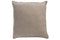 Leinenkissen Shabby Chic 45x45, taupe