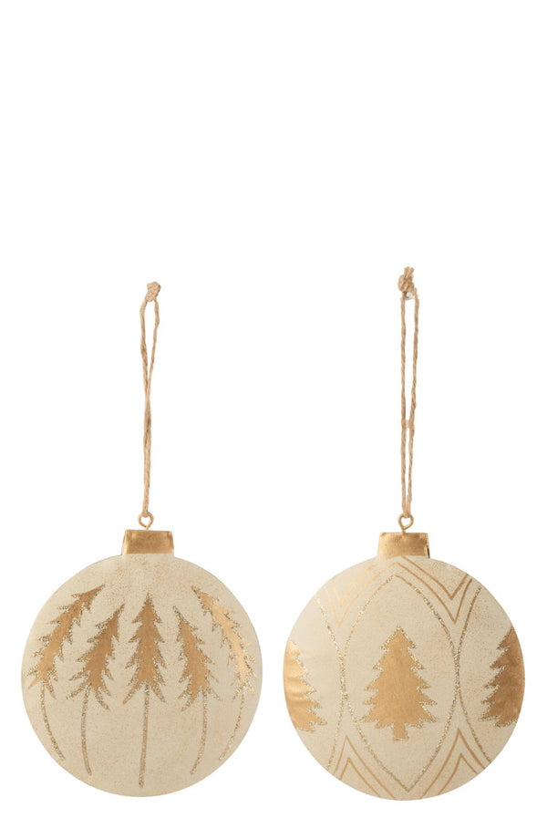 Dekohänger Scheibe, Weihnachtsdeko, Baumschmuck, groß