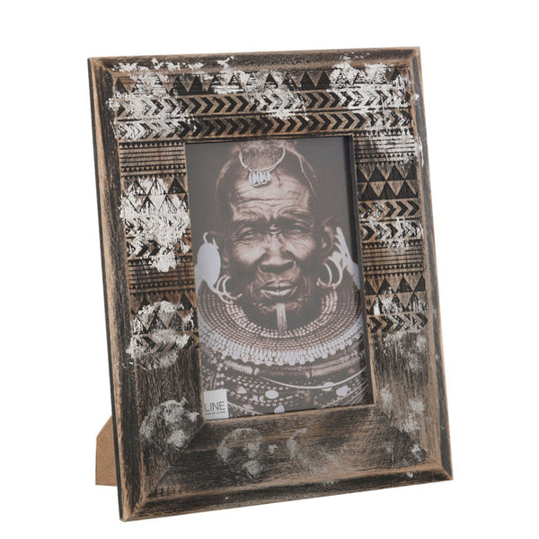 J-Line Bilderrahmen, Fotorahmen Ethno, african, gross