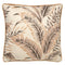 Dutch Decor Modernes Dekokissen Palms, Samtkissen creme-beige, 45x45cm