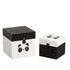 J-Line Aufbewahrungsboxen, Dekoboxen, Aufbewahrungskisten, Panda, 2er-Set